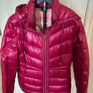 Kate Spade Fuchsia Puffer Jacket